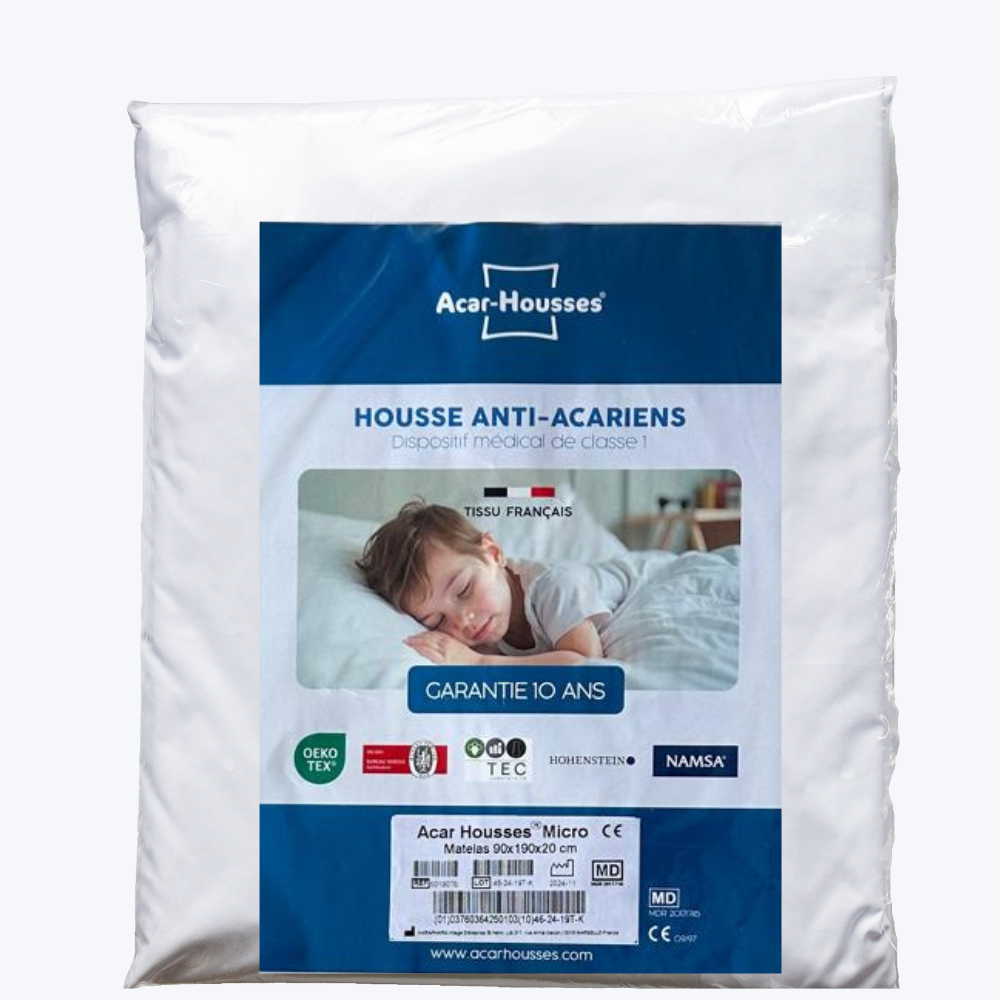 housse anti acariens pour traversins