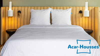 Une parure de housse anti acariens