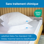 Housse anti acariens sans traitement chimique, pour matelas et oreiller, labellisée oeko-tex standard 100 